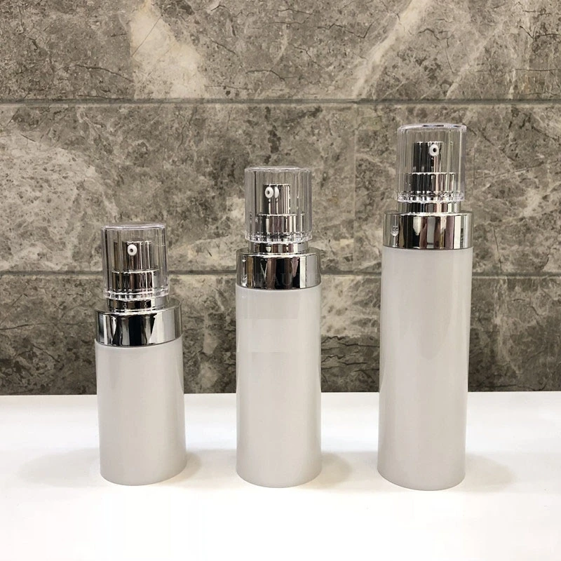 

50pcs 50ml 80ml 100ml Empty Airless Bottles Vacuum Pump Bottles AS Plastic Lotion Sub-Bottling With Airless Cream Bottle