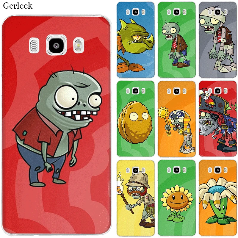 Мобильный телефон Tpu чехол для Samsung A70S A50S A60 A40S A30S A20S A10S A5 A6 A7A8 A9Cover Plants vs Zombies Shell |