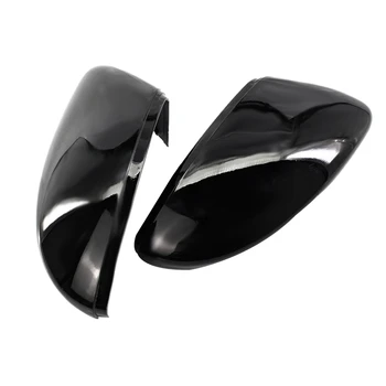 

2Pcs Car Rear View Mirror Covers Rearview Mirrors Top Caps Auto Accessories for Beetle CC Eos Passat Jetta Scirocco