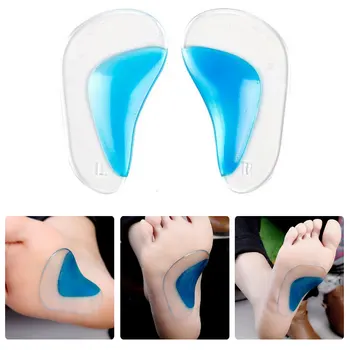 

1 pair Silicone Insoles for Shoes Anti Slip Gel Pads Foot Care Protector for Heel Anti Rubbing Cushion Pads Shoes Insoles Insert