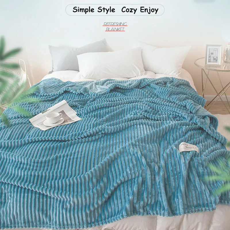 

Blankets For Beds Solid Yellow Color Soft Warm 300gsm Plaid Square Flannel Blanket On Bed Thickness Blanket 150/200x200/230cm