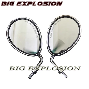 

Chrome 10mm motorcycle rearview mirror for Indian leader 2014-17 Roadmaster 15-17