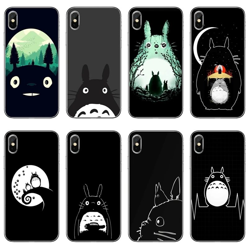 Силиконовый чехол для телефона Studio ghilii Totoro Samsung Galaxy A71 A70 A60 A51 A50 A41 A40 A31 A30 A20E A21S A12 A10