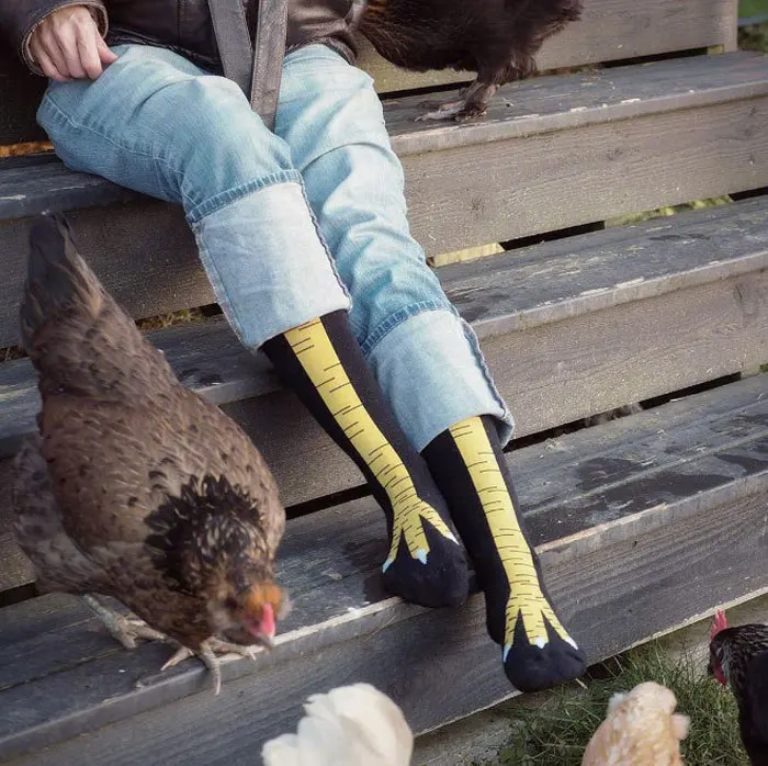 Женские носки с объемным изображением забавного цыпленка; сезон осень-зима высокие носки до бедра милые забавные женские креативные носки с объемным рисунком