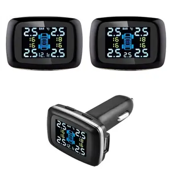 

Car Plug-in Wireless Cigarette Lighter External Tire Pressure Monitoring Instrument Vehicle-mounted Tire Pressure Monitor