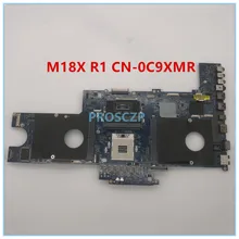 Высокое качество для M18X R1 Материнская плата ноутбука CN-0C9XMR 0C9XMR C9XMR PAR10 LA-6571P работает хорошо