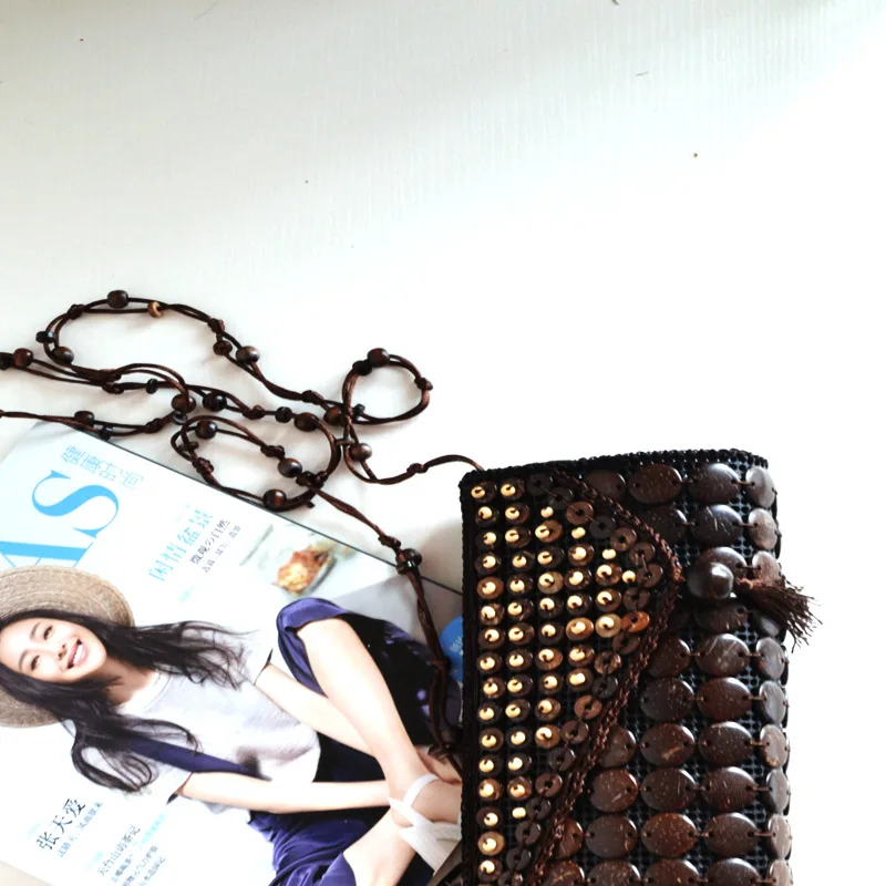 bags bag bohemian women's handbags fringe tassel handmade original women shoulder crossbody bag (4)