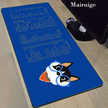 

Mairuige Anime Desk PS/PPT Office Software Shortcut Key Pattern Large L Gaming Mouse Pad Computer Keyboard Lock Edge Control Mat
