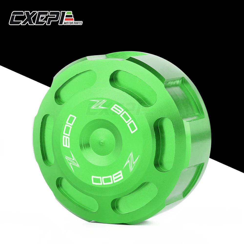 

Motorcycle CNC Aluminum Rear Brake Fluid Reservoir Cover Cap For kawasaki Z800 Z 800 2013 2014 2015 2016