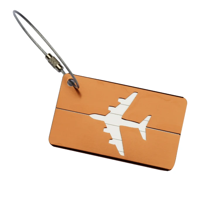 Максимальная поставщик бирки для багажа, чемодана багажная бирка ярлык Имя Адрес идентификационные бирки, для путешествий, для отпуска - Цвет: 9