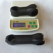 Труба из углеродистого волокна 3k все углеродного волокна труба стойки ультра-светильник велосипедный вынос руля 70-130 6-степень отрицательный 17 градусов матовый