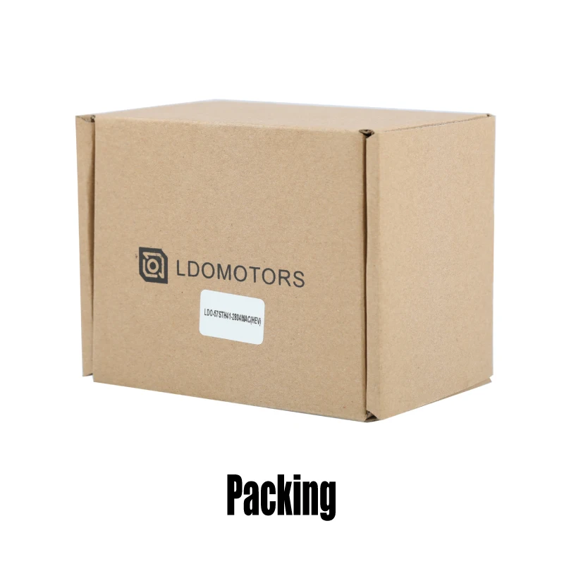 Mellow Personalizado 0.9 ° Nema 23 Ldo Motor de Passo Ldo57sth412804mac Hev 4-lead para Impressora 3d Hevort x y - Imagem 3