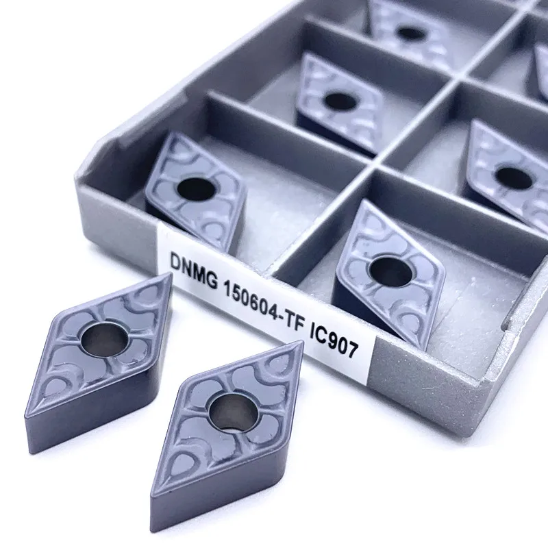 10PCS DNMG150604 TF IC907/IC908 external metal turning tool Iscar CNC