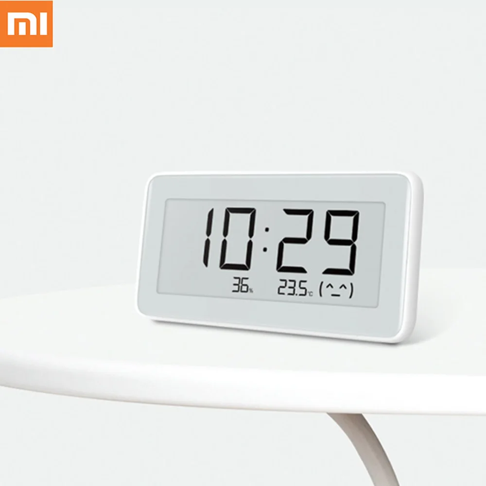 

Original Xiaomi Bluetooth Temperature Humidity Sensor E-link LCD Screen Digital Thermometer Moisture Smart Linkage Mi APP