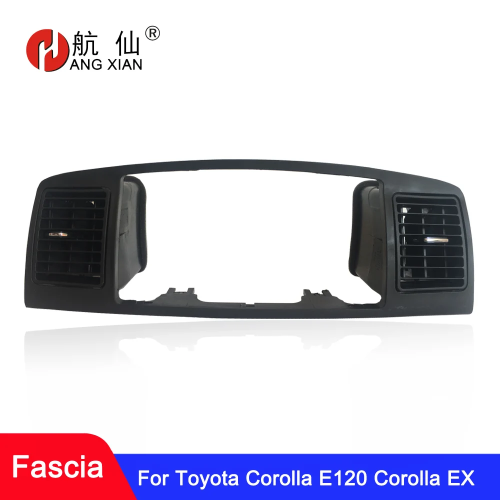 

2 din Car radio Fascia Frame Fitting Adaptor Dash Trim Kits Panel For Toyotai Corolla EX E120 BYD F3 2013 car accessories
