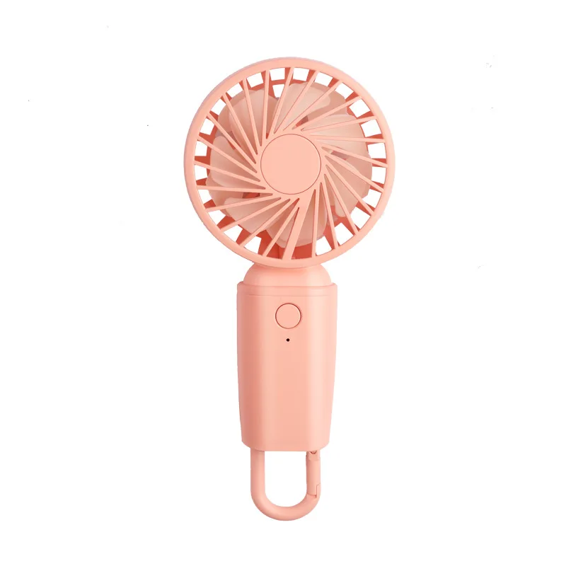 

New Double Fan Hook Fan Handheld Desktop Dual-Use USB Electric Fan Portable Mini Fan