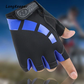 

LongKeeper Fingerless Gloves Men Outdoor Sports Fitness Mitten Women Comfortable Half Finger Gloves Luvas Guantes M L XL