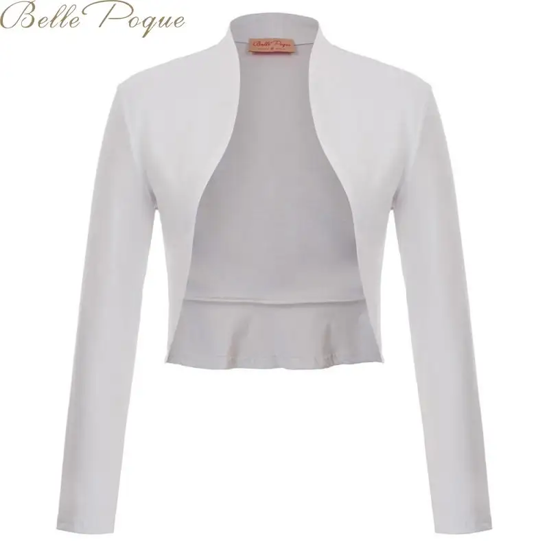 Женский короткий кардиган belle poque короткая куртка с длинными рукавами и