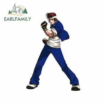 

EARLFAMILY 13cm x 9cm for MvC Champ's Content Car Sticker Motorcycle Car Accessories Vinyl Material Refrigerator Decals