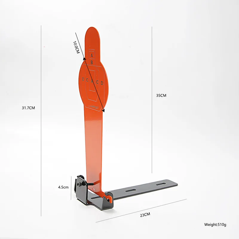 DulAirsoft-Cible pliante en métal, cible ronde colorée, CQB CS, jeux  compétitifs, pratique du tir, nouveau