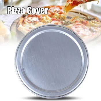 

Pizza Pan Tray Round Foil Pizza Pans Durable Pizza Tray for Cookies Cake Focaccia and More Kitchen Dining Bar FP8