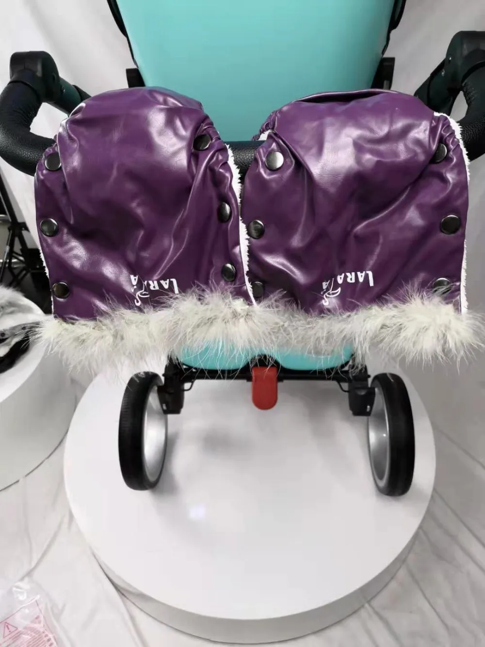 Stokke коляска кожа Мех Муфта ручной маффюпер теплые перчатки рукавицы водонепроницаемые ветрозащитные для русской мамы