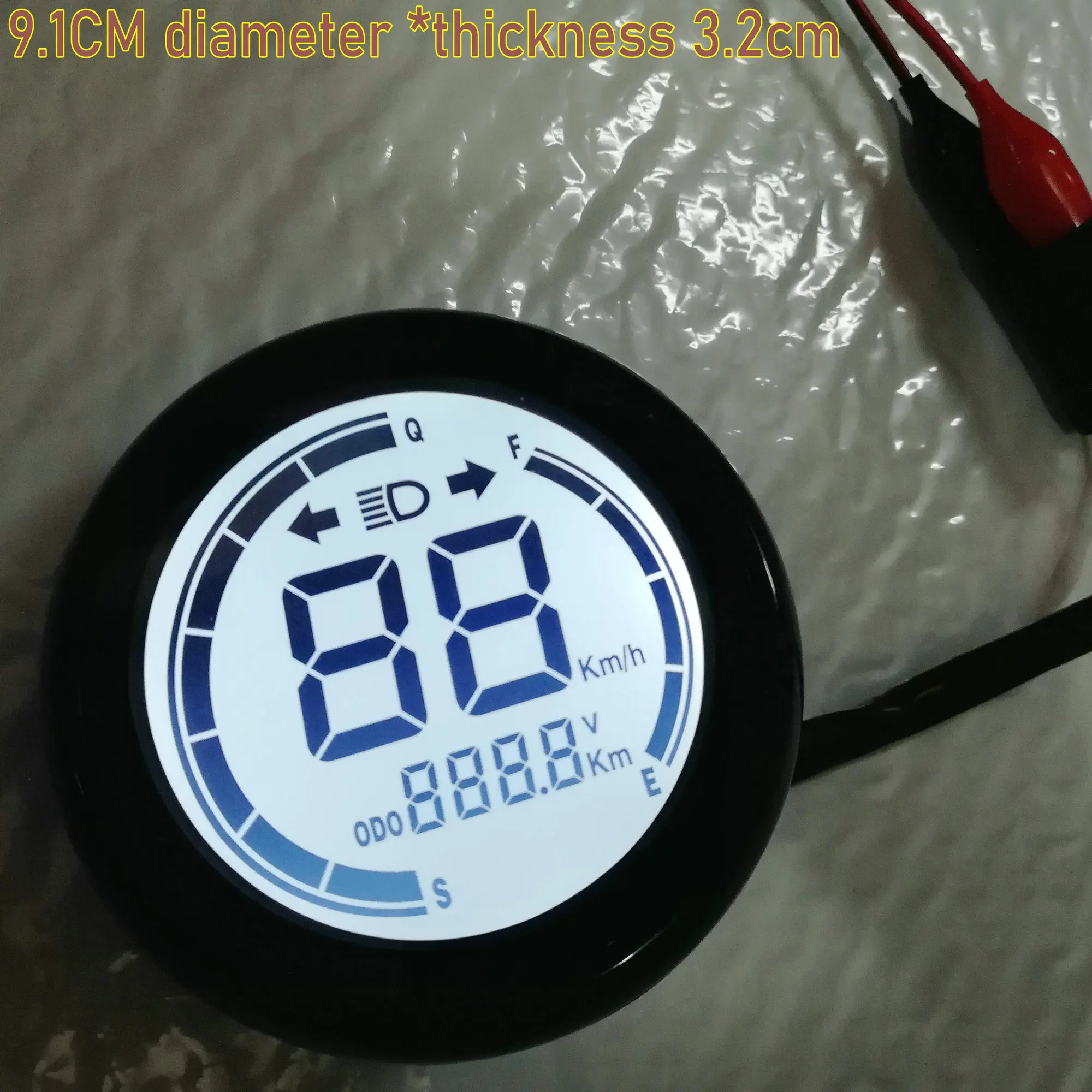 Lcd Display 48v60v72v Speedometer Electric Bike Scooter Instrument