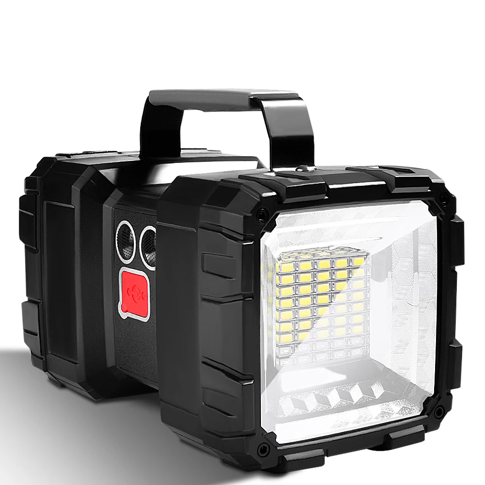 Camping Lantern for Fishing USB Rechargeable LED Powerful Flashlight 7 Lighting Mode Outdoor Work Portable Emergency Searchlight