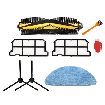 

for ILIFE V7 V7S V7S Plus Spare Replacement Kit Filter Mop Cloth Side Brush Vacuum Cleaner Accessory