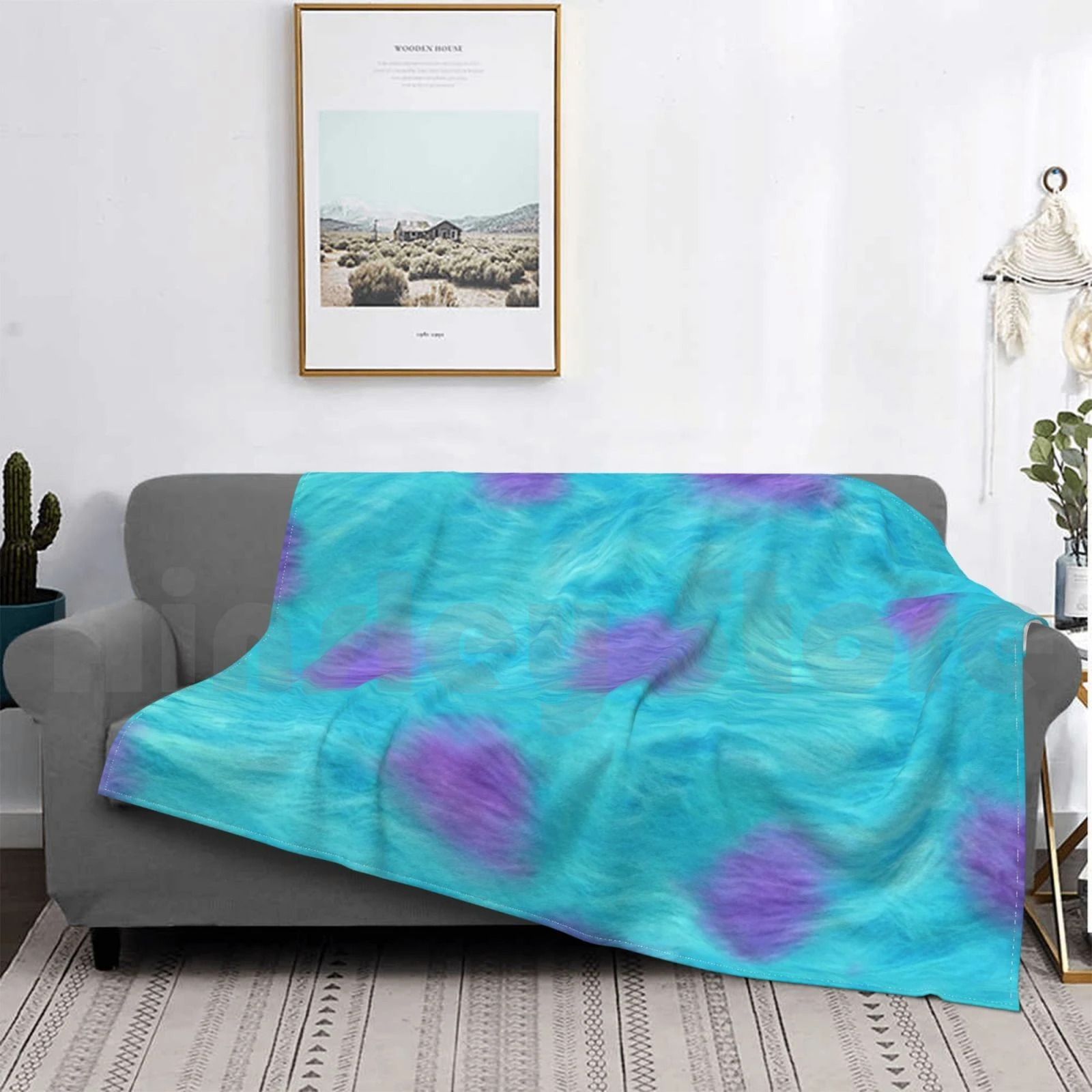 Sulley Monster Inc Blanket Sullivan Monsters Inc Sullivan Blankets