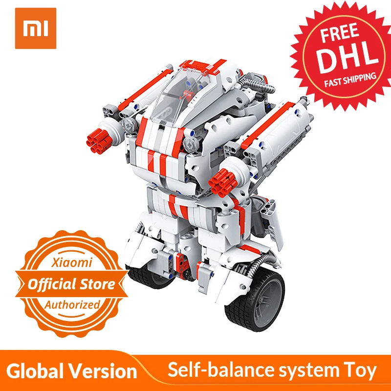 Global Version Xiaomi Mitu Building Block Robot Self-balance system Toy for Kids Remote Controlled by APP Smarter Toys Child | Электроника