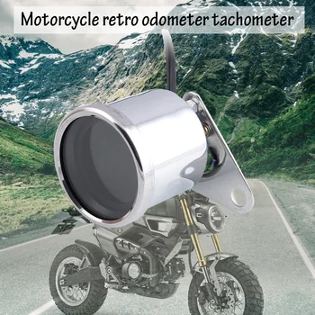 

Scooter Digital Display LED Indicator ATV Meter Retro Universal Stable Easy Install Motorcycle Speedometer LCD Odometer