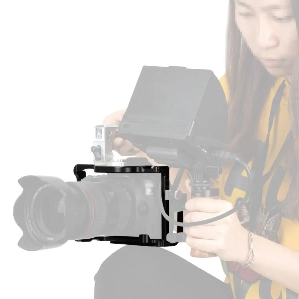 Camera Cage For Canon Eos 5D Mark Ii Iii Iv Dslr Camera Case For Canon 5Ds 5D Mark Iv Iii Ii Eos 5D4 5D3 5D2 Camera Rig