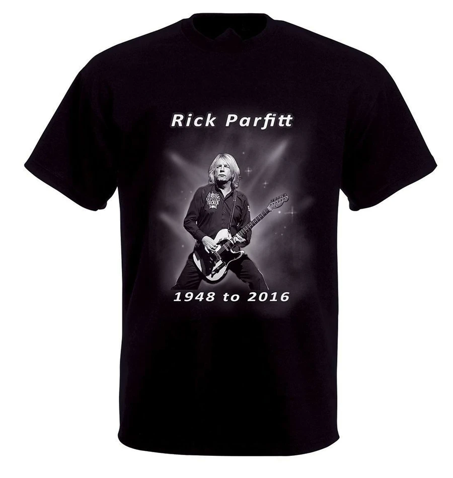 Футболка с надписью RIP 1948 2020 Rock Legend Status Quo свободная футболка унисекс | Мужская