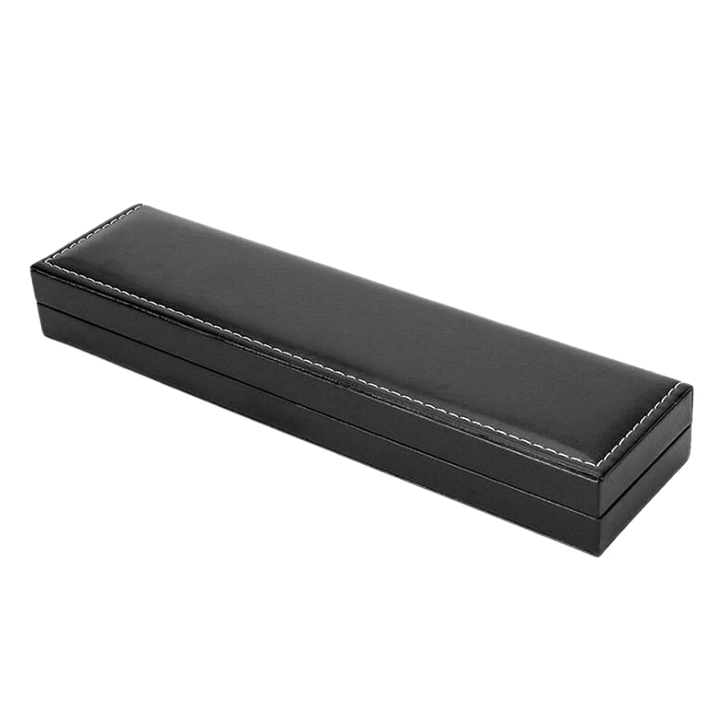 Wedding Anniversary Birthday Gift Box Rectangle PU Leather With Velvet Case