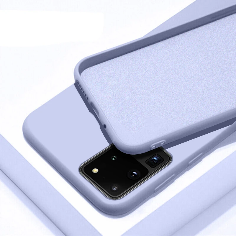 Luxury Soft Liquid Silicone Case - Available in 8 Colors