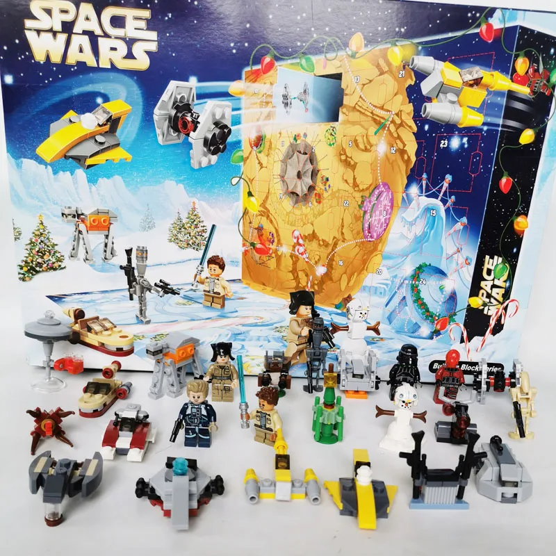 

Star Wars Advent Calendario Advent Calendar Compatible 75213 bricks kid toys New 2019 Christmas Gift 24set/lot