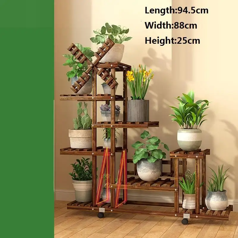 Porta Piante Rak Bunga Estante Para Estanteria Plantas комнатные деревянные растения Stojak Na Kwiaty Dekoration Балконная Полка Подставка для цветов