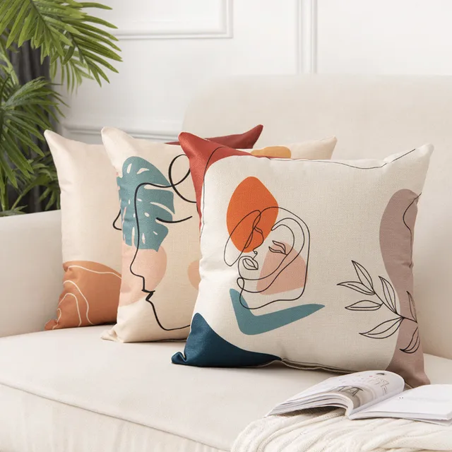 Line art cushion cover collection 2
