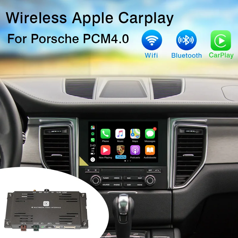 Yeesite Wifi беспроводной Carplay для Porsche PCM4.0 Android Авто/зеркальное отображение iOS Apple Car Play 2007-2011 911 Panamera Macan