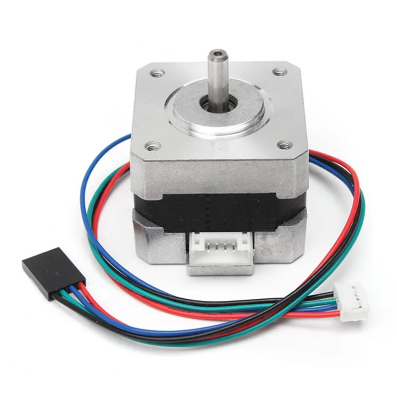 

42 Hybrid Stepper Motor 5mm Round Shaft Two Phase Four Line Stepper Motor
