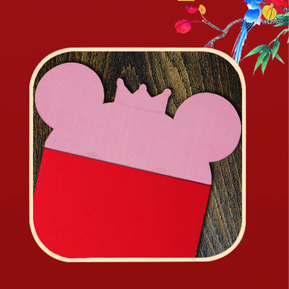 32 шт китайский новый год красный конверт для денег крысы пакет мешок дети карман