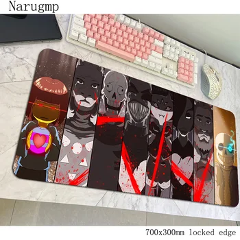 

undertale padmouse High-end accessory 700x300mm mouse pad esports gaming enterprise rubber mats keyboard large mouse mat gamer