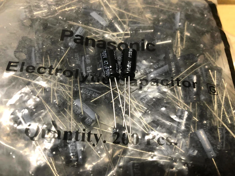 10pcs/30pcs/100pcs M Matsushita electric 50V47UF FR 6.3X11 Supercapacitor Kit NEW Aluminum Electrolytic Capacitor 47UF 50V | Обустройство