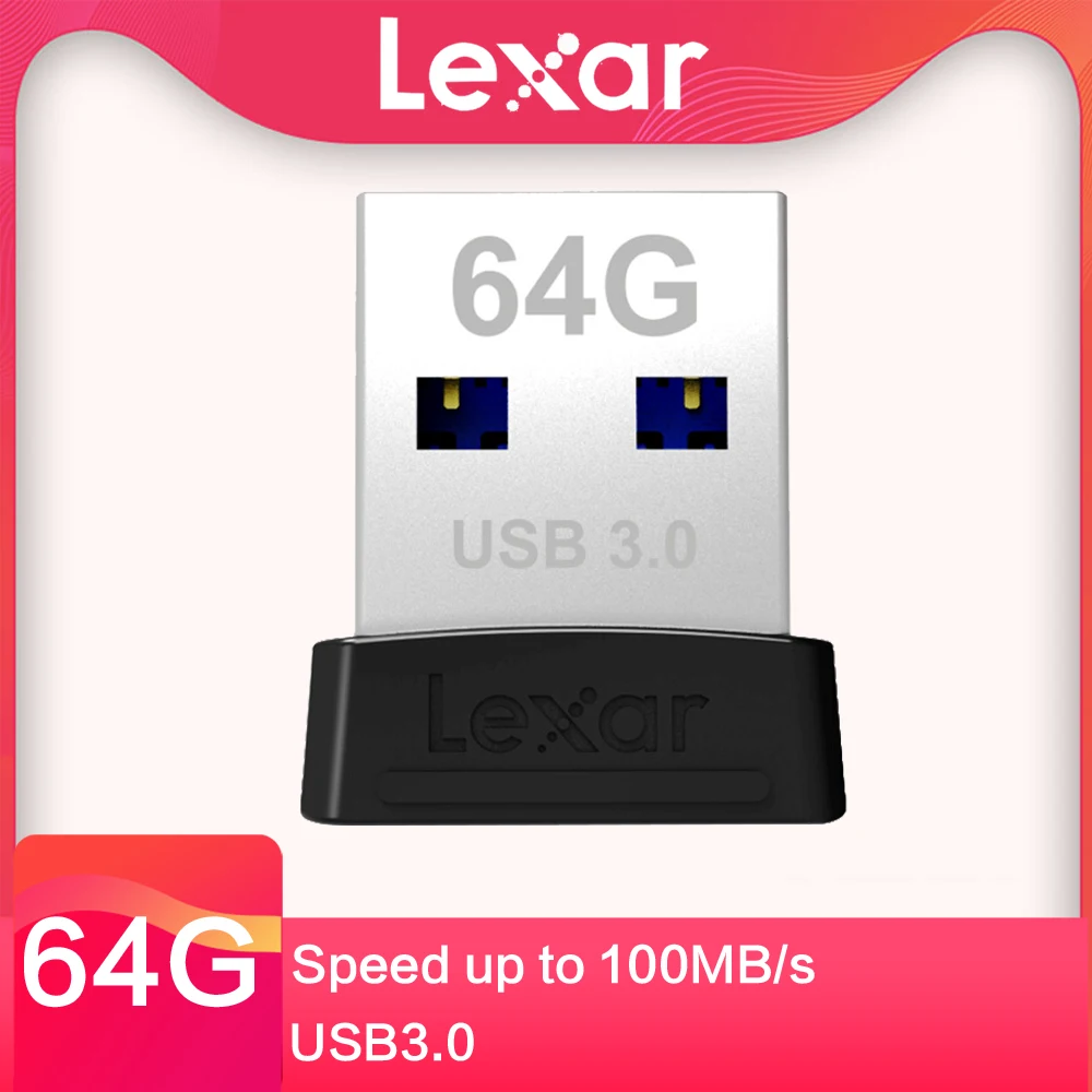 LEXAR оригинальный USB 3 0 флешки 100 МБ/с. памяти флеш накопитель 32GB 64GB 128GB 120 мини U Диск