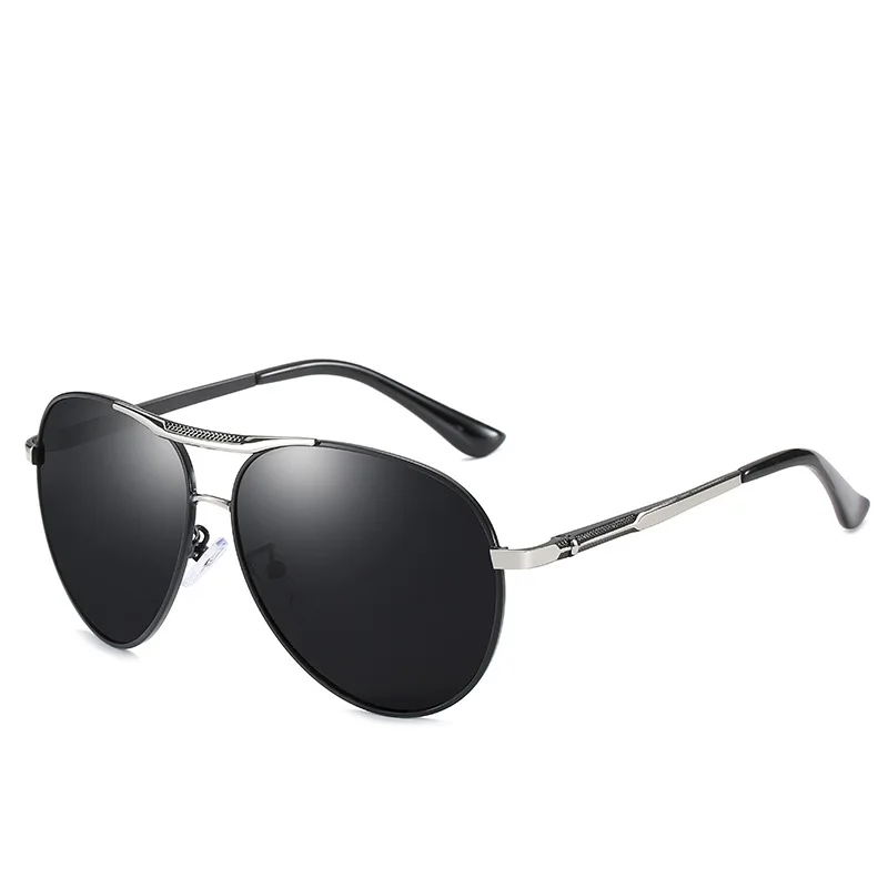 Мужские поляризованные солнцезащитные очки, очки для вождения, классические модные очки - Название цвета: P2