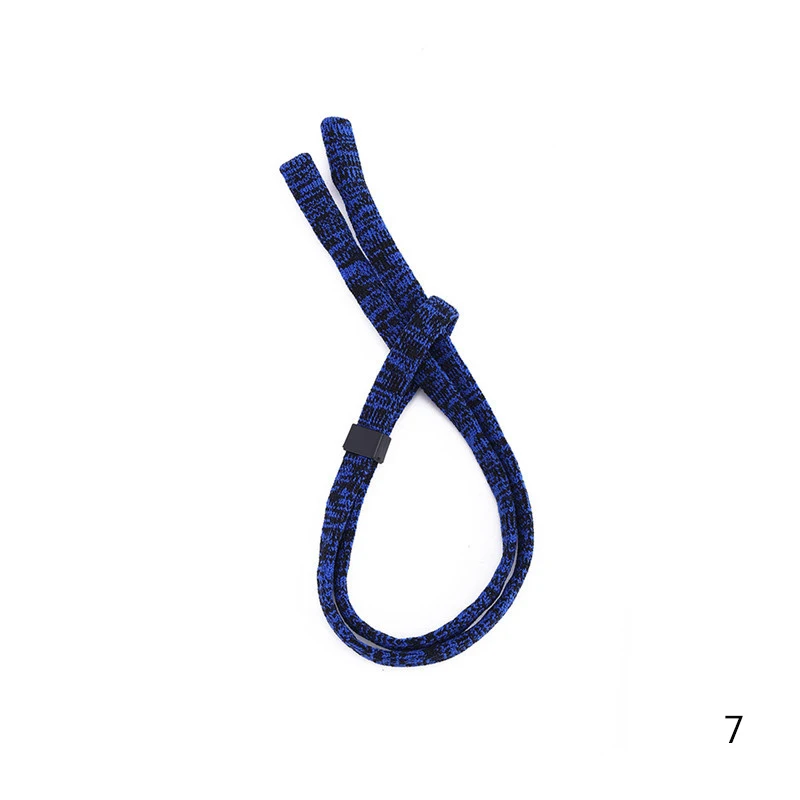 Спортивный солнцезащитный ремешок на шею шнурок для очков держатель шнурка черного цвета - Цвет: 7