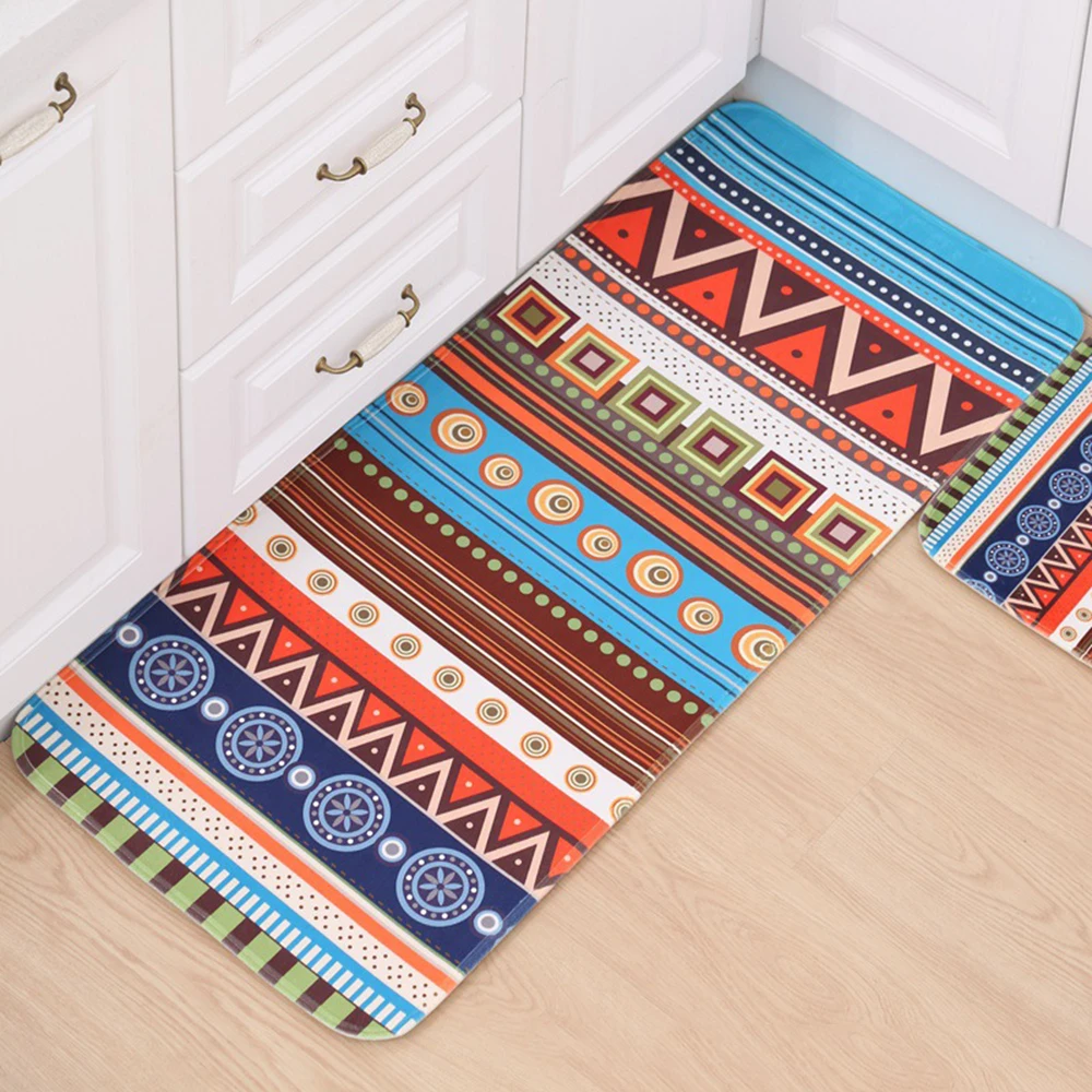 1 pc Non-slip Flannel Cat Cute Animal Printed Rectangular Carpet Entry Door Entry Pad Carpet Mat Cartoon for Bathroom Bedroom - Цвет: 7