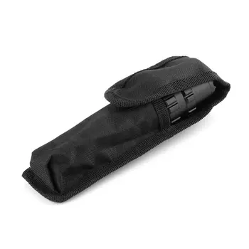 

C8 Flashlight Pouch LED Torch Holster Case Camping Hiking Molle Lenser Holder