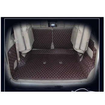 

High Good quality Special trunk mats for Nissan Patrol Y61 7 seats 2010-1997 waterproof cargo liner mats boot carpets